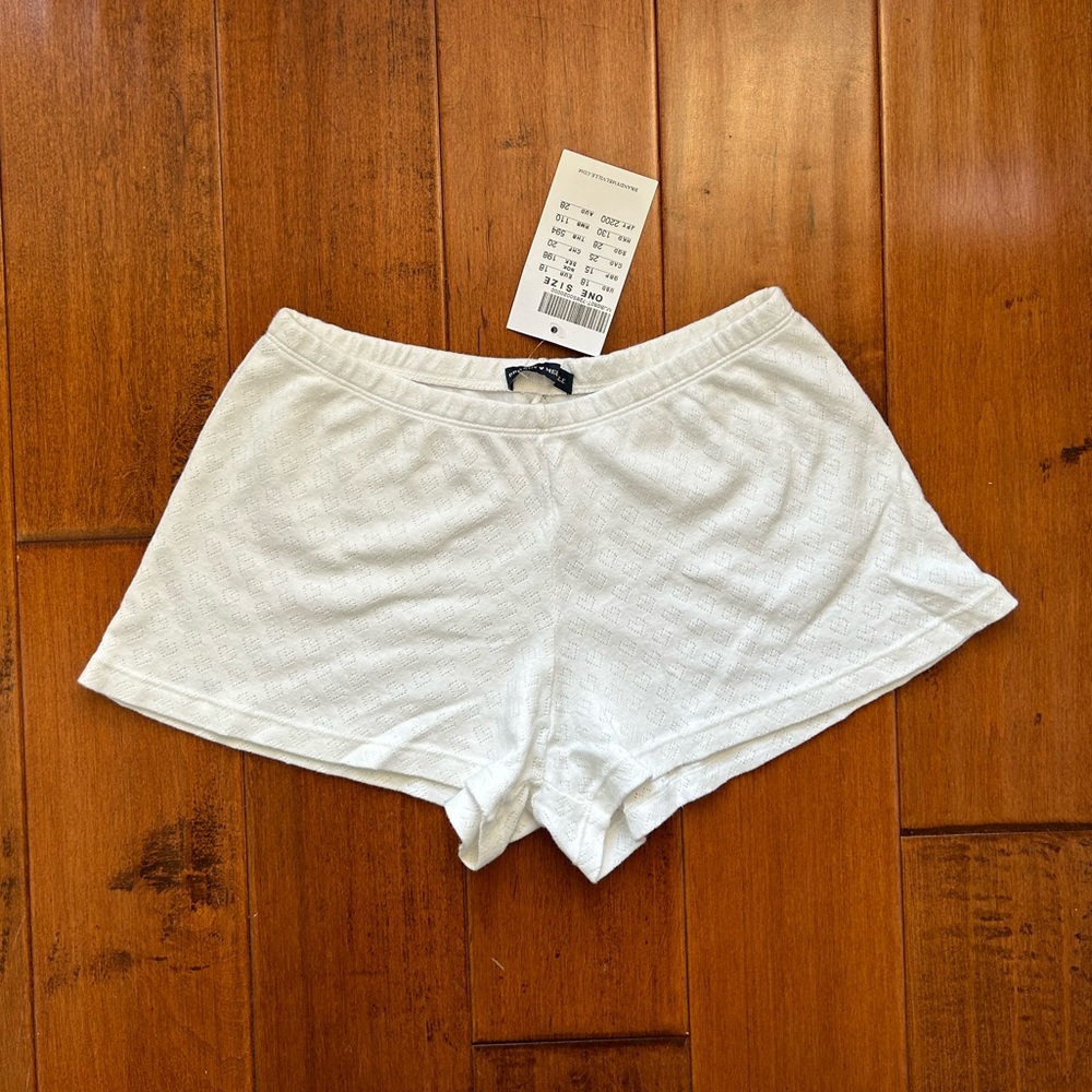 brandy eyelet heart shorts